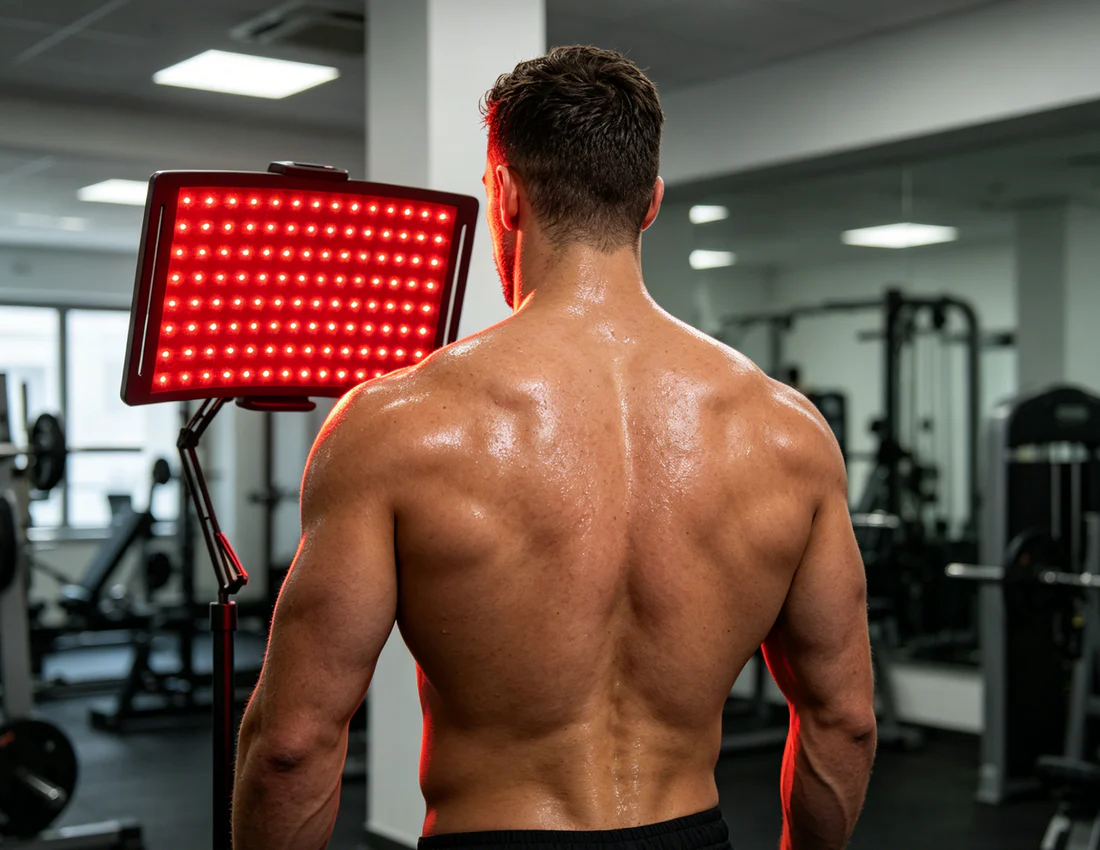 Red Light Therapy Standing Unit — 660nm + 850nm