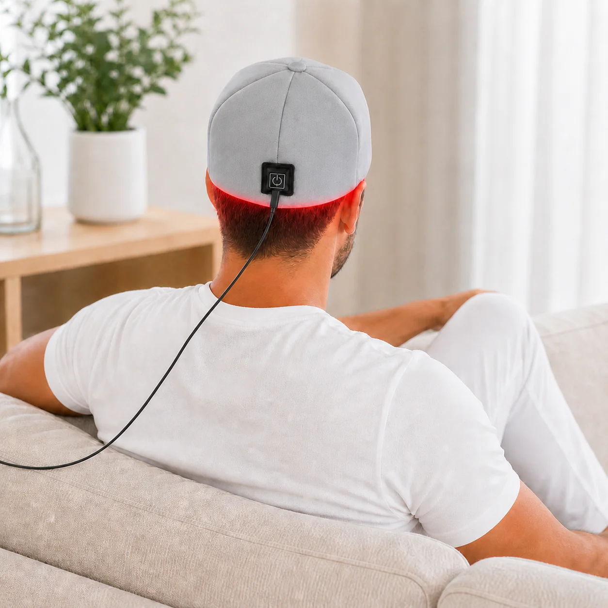 Red Light Therapy Cap — 660nm + 850nm