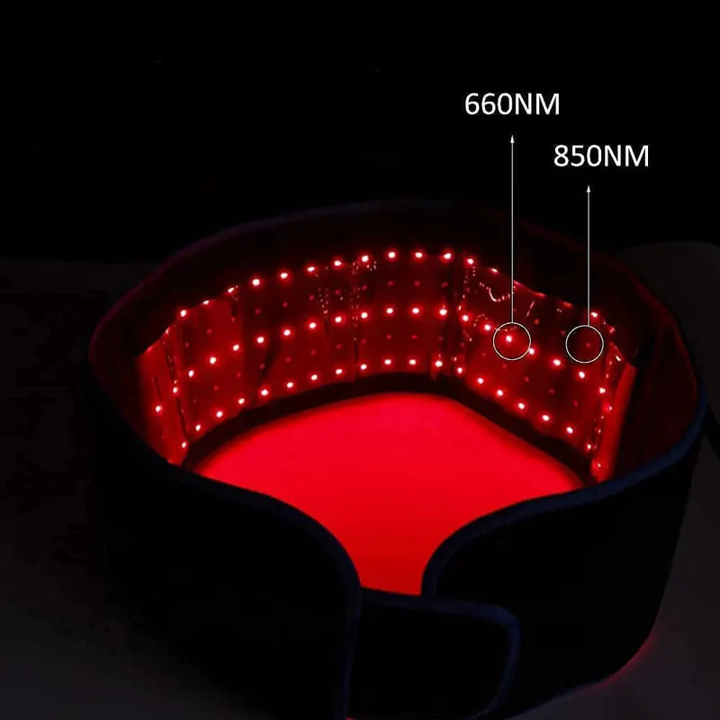 Red Light Therapy Belt — 660nm + 850nm