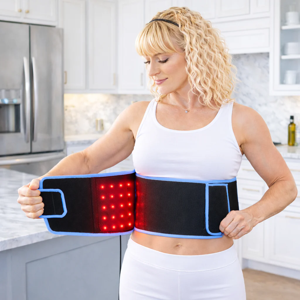 Red Light Therapy Belt — 660nm + 850nm