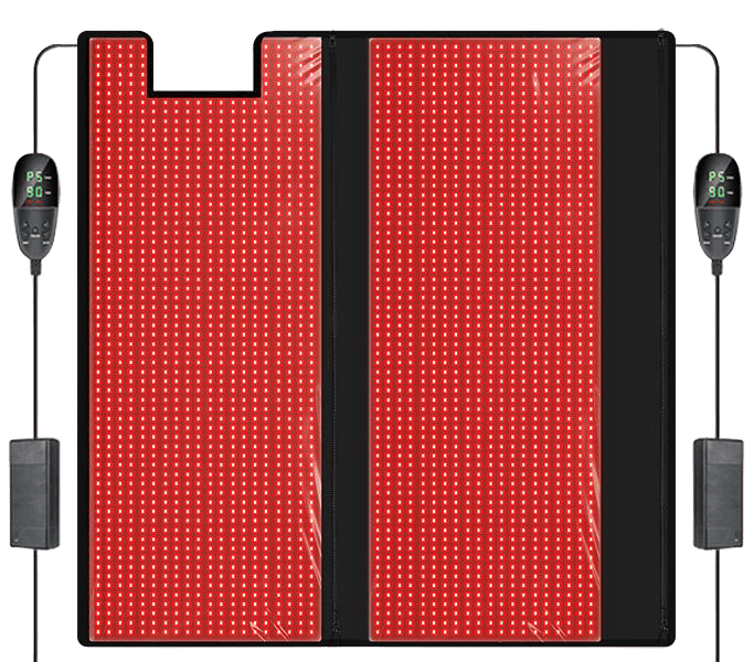 Red Light Therapy Blanket — Full Body Pod, 2,520 LEDs (660nm + 850nm)